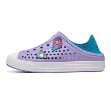 Skechers Anti Slip Wear Resistant Children's Sandals Purple Teenagers Фиолетовый, 37