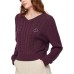 Skechers SmileyWorld Sweater Women's Purple Brown Purple-Brown, M