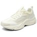Skechers Street Anti-Slip And Wear-Resistant Height Increasing Low-Top Running Shoes Men's Ivory Бежевый, 45