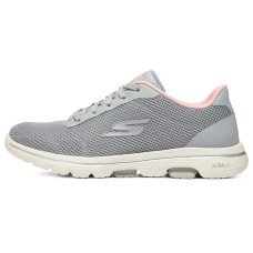 Skechers Go Walk 5 'Gray Pinkred' Women's 35