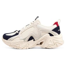 Skechers D'LITES 2.0 Chunky Sneakers Women's Low-Top White Blue Red 40