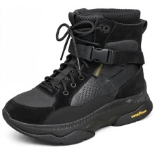 Skechers ON THE GO Warm Water-Resistant And Wear-Resistant Short Outdoor Boots Women's Black Черный, 35