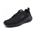Skechers Cushioning Anti-Slip And Wear-Resistant Breathable Coverage Low-Top Casual Running Shoes Men's Black Черный, 41