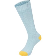 Skechers Knee High Socks Unisex 1 Pack Waterfall Blue 1 Pack (Waterfall Blue), S
