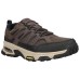 Skechers Breathable Lightweight Rebound Low-Top Casual Running Shoes Men's Black Черный, 45
