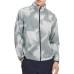 Skechers Jackets Coats Men's Gray White Ink All Over Print Gray White Ink All Over Print/03Z3, M