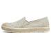 Skechers Espadrilles Breathable Lightweight Low-Top Casual Shoes Women's Natural Бежевый, 37