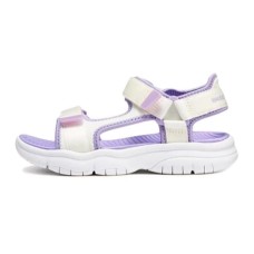 Skechers Cushioning Wear-Resistant Children's Sandals White Purple Kids' Белый Фиолетовый, 27.5