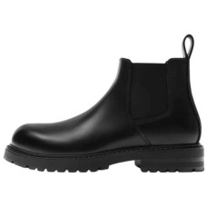 ZARA Short Chelsea Boots Men's Black Черный, 44