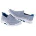 Skechers GO WALK 7 Cushioning Wear-Resistant Low-Top Casual Shoes Men's Blue Синий, 42