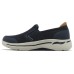 Skechers Go Walk Arch Fit Cushioning And Breathable Low Top Casual Shoes Men's Dark Blue Синий, 42.5