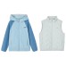 Skechers Grade School Windbreaker Jackets Oyster Grey - 02BX, 120