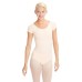 Women's Short Sleeve Leotard Розовый, Large