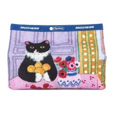 Skechers LeSportsac Collaboration Fabric Envelope Bag, Clutch Medium Size Unisex Multicolor Разноцветный, Medium Size