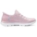 Skechers Cushioning Breathable Low Top Running Shoes Women's Pink Розовый, 38