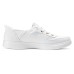 Skechers Slip Ins Hands Free Slip-Ins Anti-Slip And Wear-Resistant Coverage Low-Top Canvas Shoes Women's White Белый, 37.5