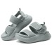 Skechers D'lux Walker Strap Sandals Women's Gray Серый, 35