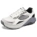 Skechers SPORT MENS Anti-Slip Wear-Resistant Low-Top Running Shoes Men's Gray Black Серый черный, 41