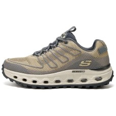 Skechers OUTDOOR Slip-Resistant Low-Top Hiking Shoes Men's Umber Коричневый, 42