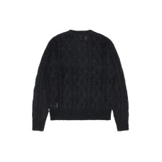 Stussy Cable Loose Knit Sweater Черный, S