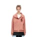 Skechers Sports Life Collection Velvet Jackets Women's Peachy Pink/0161 Peachy Pink/0161, M