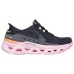 Skechers Glide Step Anti-Slip Wear-Resistant Low-Top Casual Shoes Women's Black Черный, 35