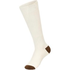 Skechers Knee High Socks Unisex 1 Pack Cream White 1 Pack (Cream White), S