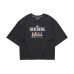 Skechers Funny Monster T-Shirts Women's Carbon Black-0018, XL