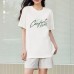 Skechers T Shirt Unisex Marshmallow White Белый, XS