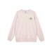 Skechers Colorful Sweatshirt Unisex Gray Pink Gray Pink, S