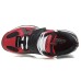 Skechers D'Lites Train Mid Top Daddy Shoes Red/Black Women's 35