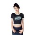 Skechers Regular T Shirt Women's Carbon Black Carbon Black 0018, M