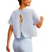 Skechers T Shirt Women's Halogen Blue Chlorine Blue-026P, M