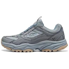 Skechers OUTDOOR Anti Slip Wear Resistant Low Top Hiking Shoes Women's Gray Серый, 38