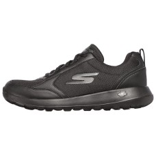 Skechers Go Walk Max Painted Sky 'Pure Black' 45.5