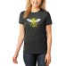Women's Premium Blend Bee Kind Word Art T-shirt Черный, Small