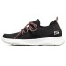 Skechers Bobs Surge Running Shoes Black/White/Pink Women's 35.5