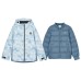 Skechers Down Jacket Gray Starry Sky Snowscape Teenagers 灰色星空雪景, 170