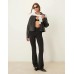 Tala DayFlex wrap flared leggings in black Черный, XS - EU 34-36