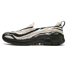 Skechers Go Walk 6 X Dvf 'Black White' Women's Zebra Color, 36