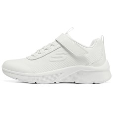 Skechers Girls Cushioned Wear-Resistant Breathable Low-Top Kids' Running Shoes White Teenagers Белый, 35