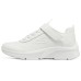 Skechers Girls Cushioned Wear-Resistant Breathable Low-Top Kids' Running Shoes White Teenagers Белый, 35