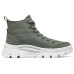 Skechers Roadies Abrasion Resistant Lightweight Cushioning High Top Canvas Shoes Women's Green Зеленый, 37