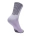 Skechers Mid Calf Socks Unisex 3 Pack 3 Pack (Light Lilac/02F4), M