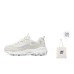 Skechers D'LITES 1.0 Slip Resistant, Abrasion Resistant, Cushioning, Breathable Low Top Chunky Sneakers Women's White Белый, 35