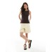 Stradivarius tailored vest top in brown Коричневый, L - US 8