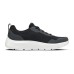 Skechers Cushioning Breathable Low Top Casual Running Shoes Men's Black Черно-белый, 40