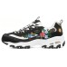Skechers D'LITES 1.0 Mid-Top Casual Shoes Women's Black Multicolor 35