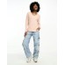 Vero Moda lightweight v neck knitted jumper in pink Розовый, XXS - 2XS