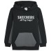 Skechers American Sweatshirt Fall And Winter Carbon Black Teenagers сажа, 160